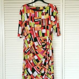 Color block dress